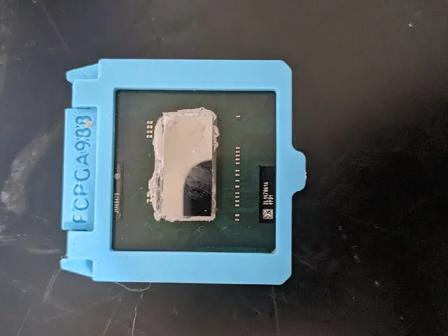 FCPGA988 / Socket G2 print in place cpu holder