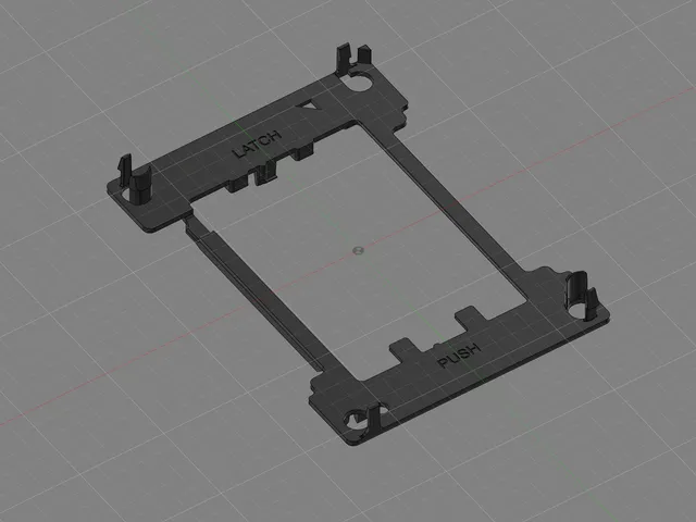 LGA 3647 Narrow Carrier Clip (CPU heatsink clip) (Narrow ILM)