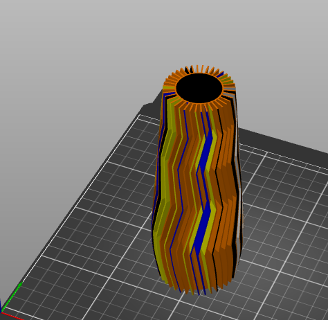 Extreme 5 color VASE(TAKES 5 DAYS PRINT AT YOUR OWN RISK)