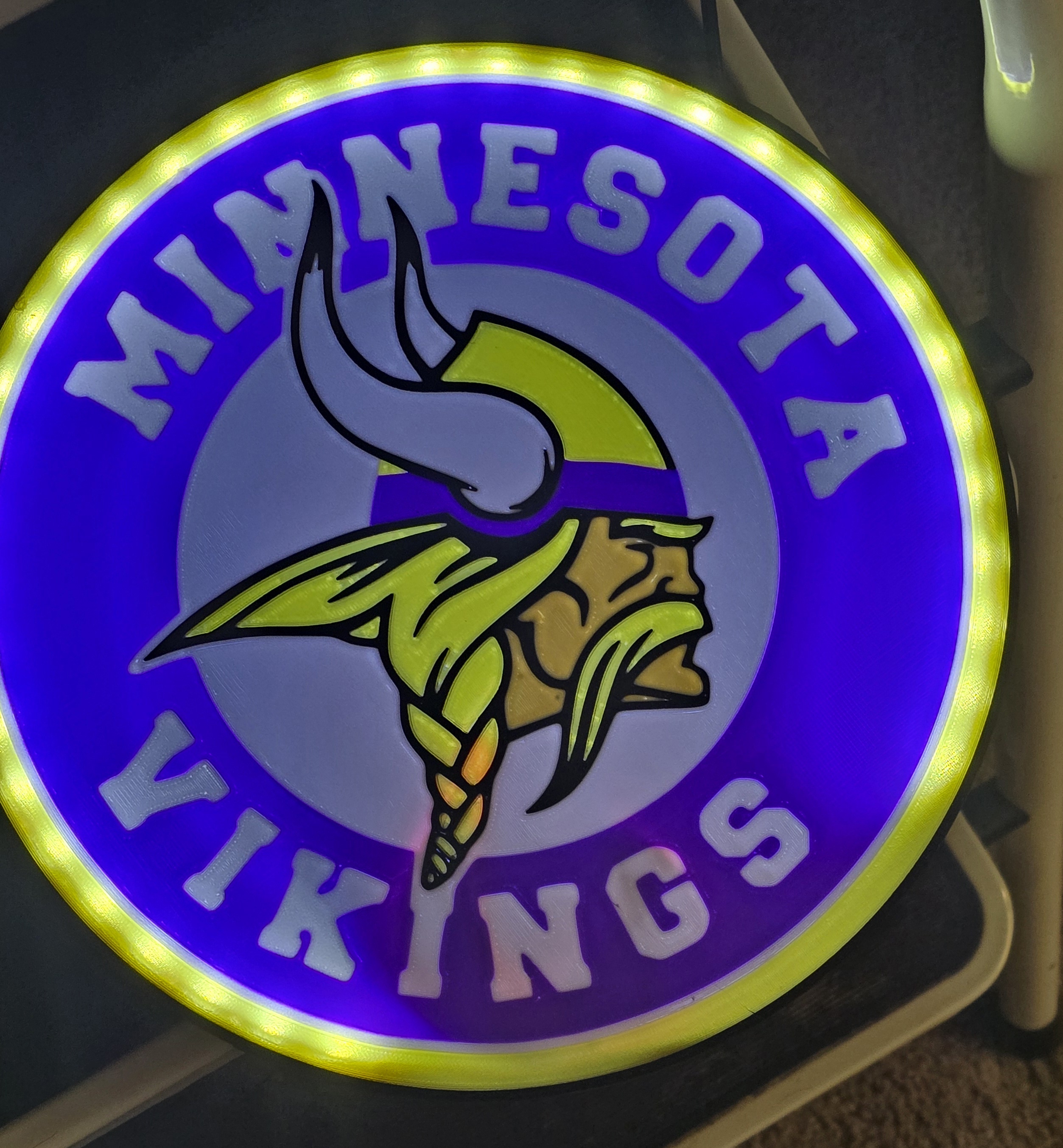Minnesota Vikings Light box