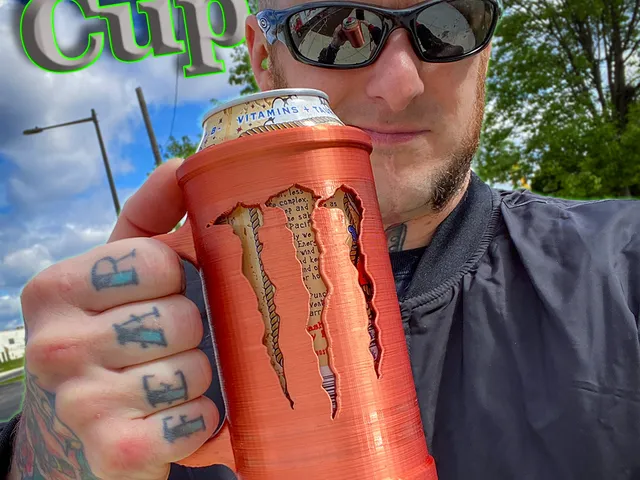 The OG Kyle Cup - 16oz Energy Drink Can Can Holder!