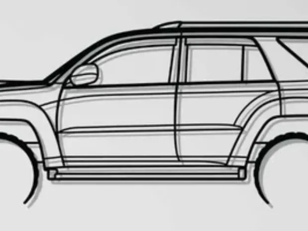 Toyota 4Runner 4x4 Wall Art
