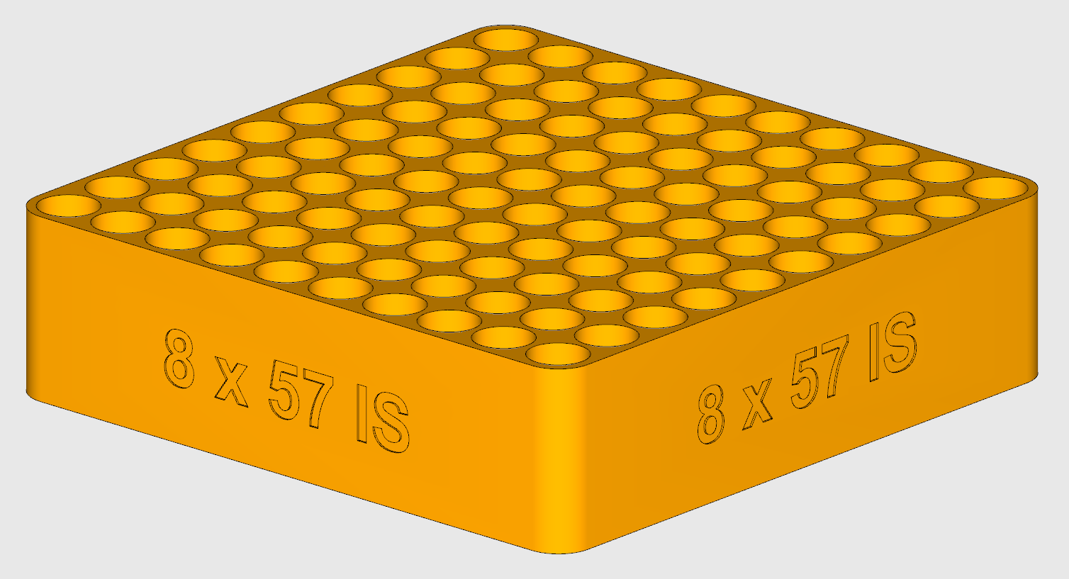 7,92×57mm; 8×57 IS; 7,92×57 Mauser; 8mm Mauser loading block