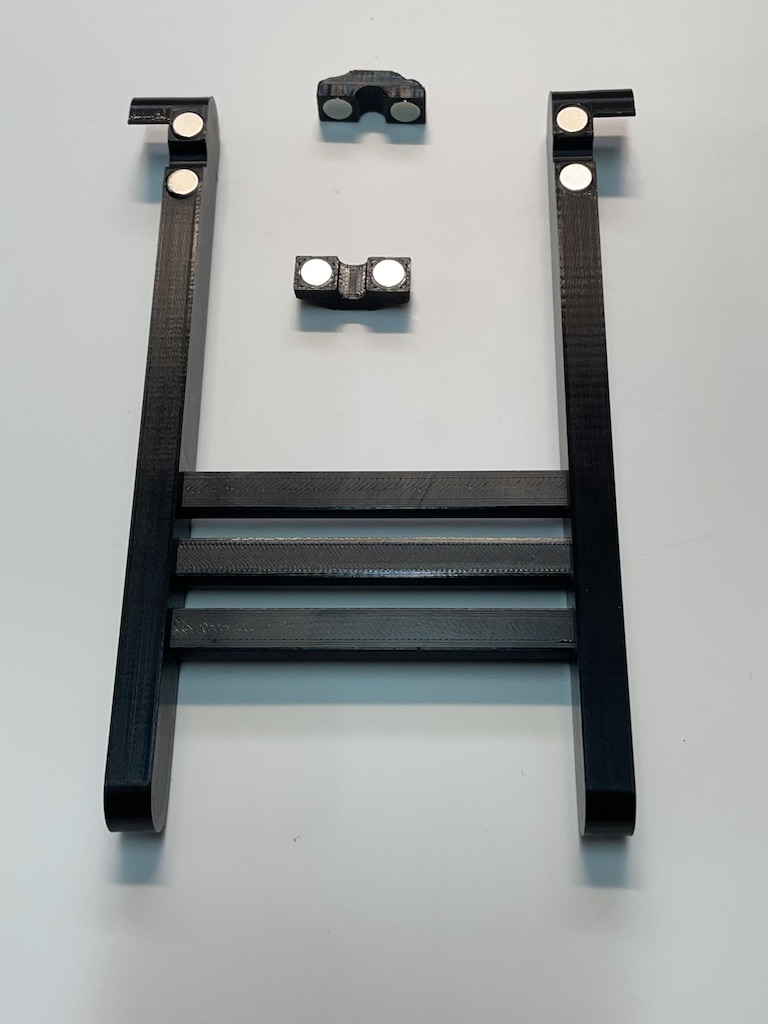 Support amovible pour émetteur RC / Removable holder for RC transmitter 3D model by EP91