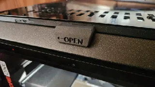 Prusa CORE One to CORE One+ Vent Lever remix for magnetic top