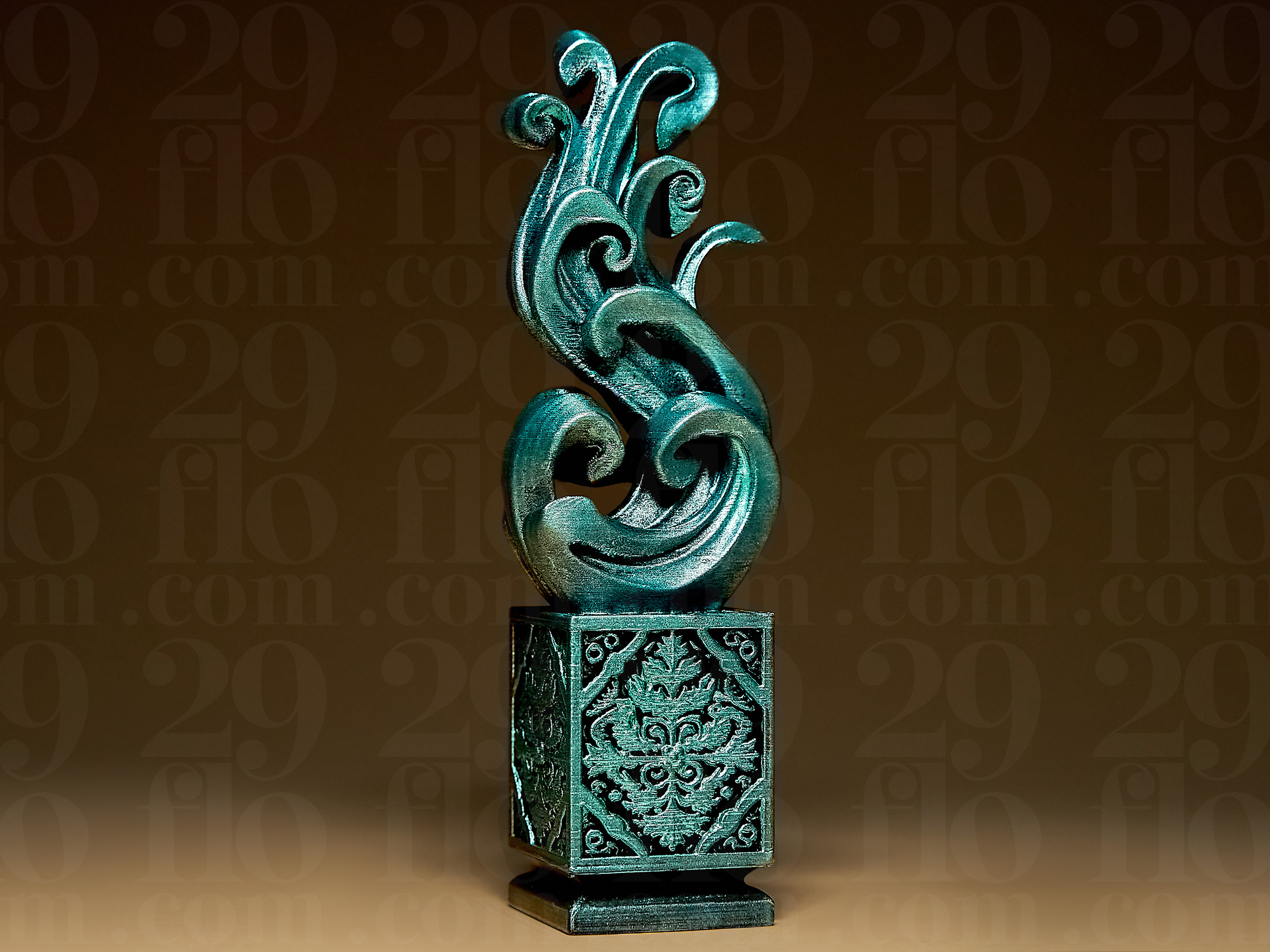 Miniatura 4 do modelo 3D Elementals Statues