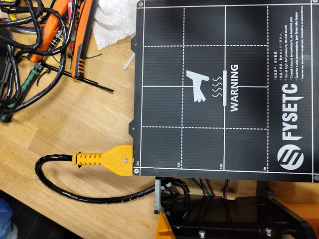 Fysetc HeatBed Cable Holder Strain Relief