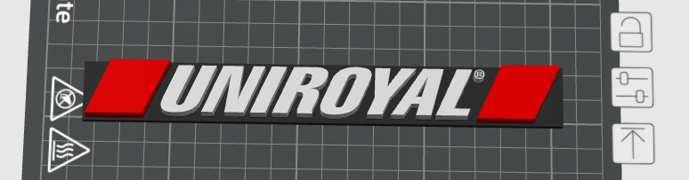 uniroyal logo for office \ workshop