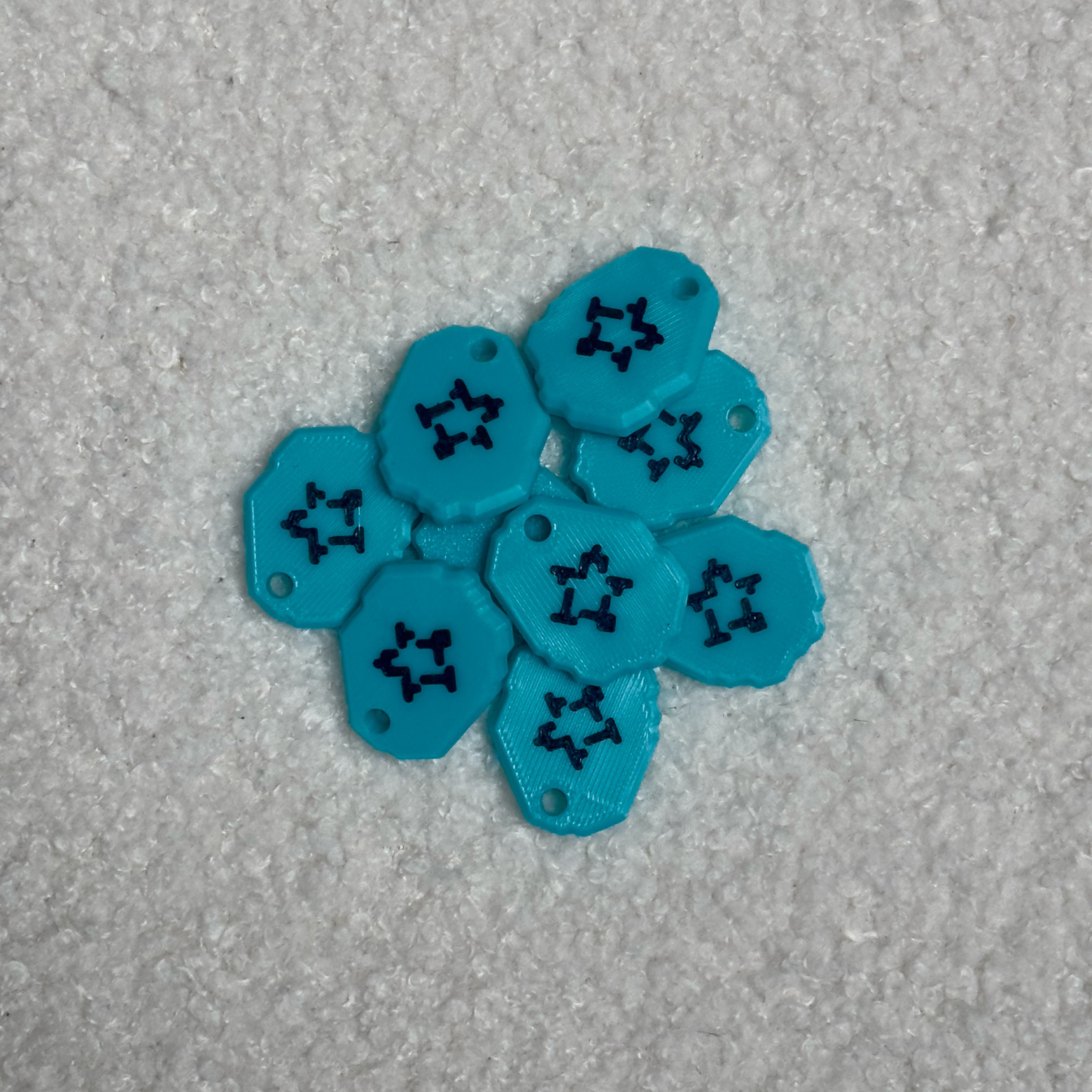 Tibia Paralyse Rune Keychain (NO AMS)