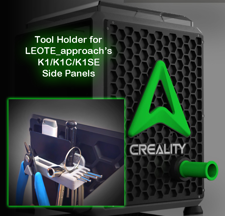 Tool Holder for LEOTE_approach's K1/K1C/K1SE Side Panels