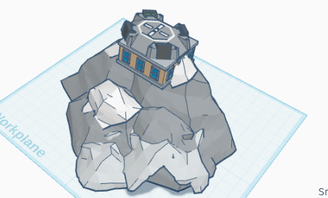 mountain base