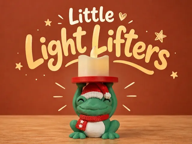 Frog Christmas Little Light Lifters