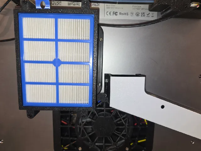 Qidi Plus 4 Hepa Filter for 120mm Fan exhast Mod