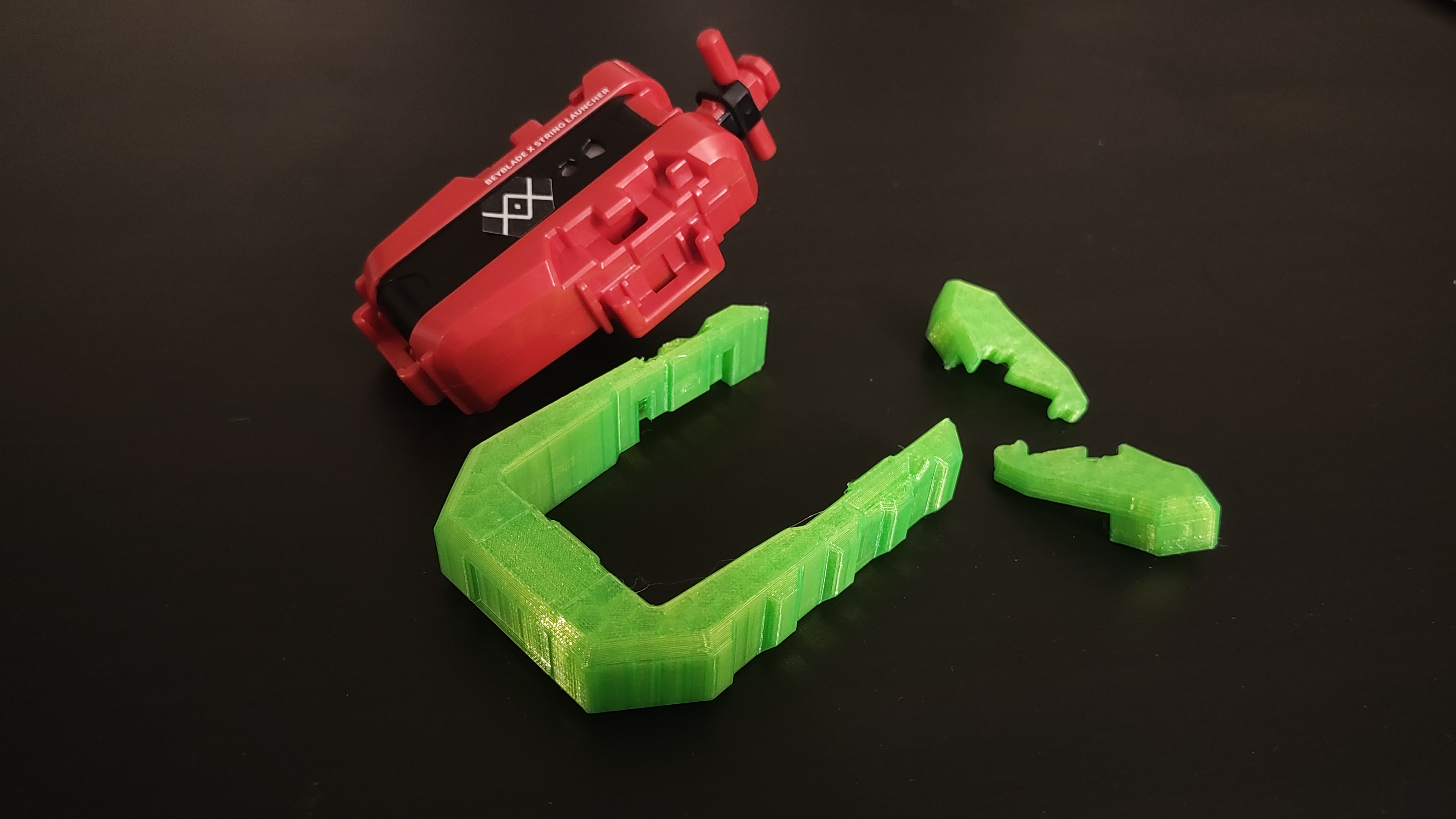Beyblade X JD3 Overhand Grip - String Launcher