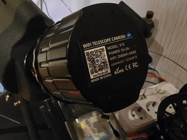 WIFI telescope v 12 reduction for SVBONY spotting scope
