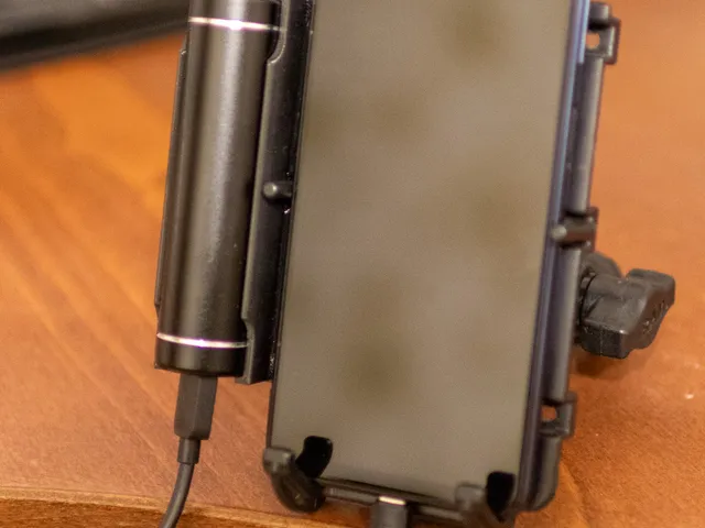 Powerbank holder for RAM Quick-Grip XL phone mount