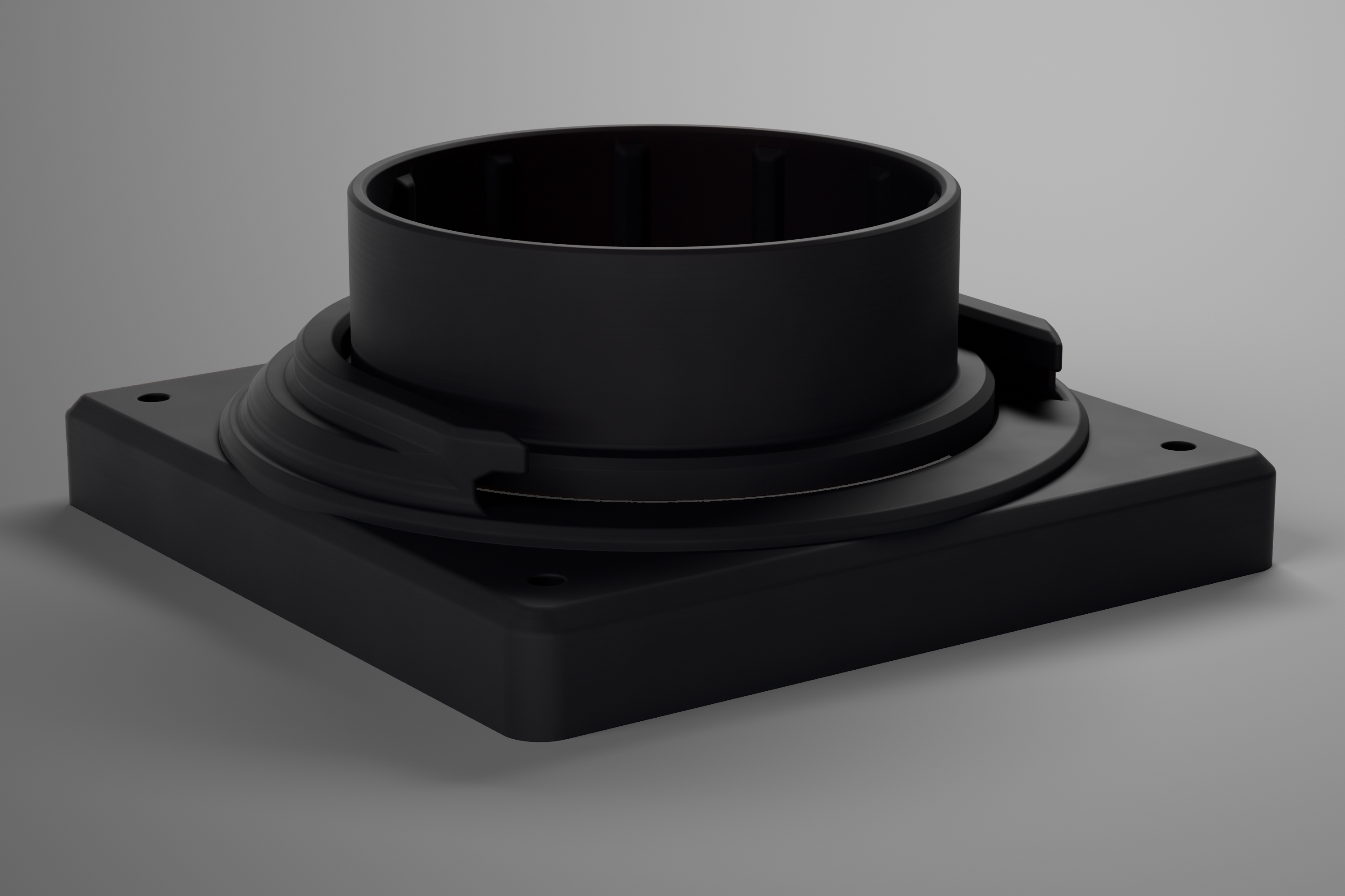 P1S Exhaust Duct Set for the Modular 140mm Window Exhaust Fan — STL ...