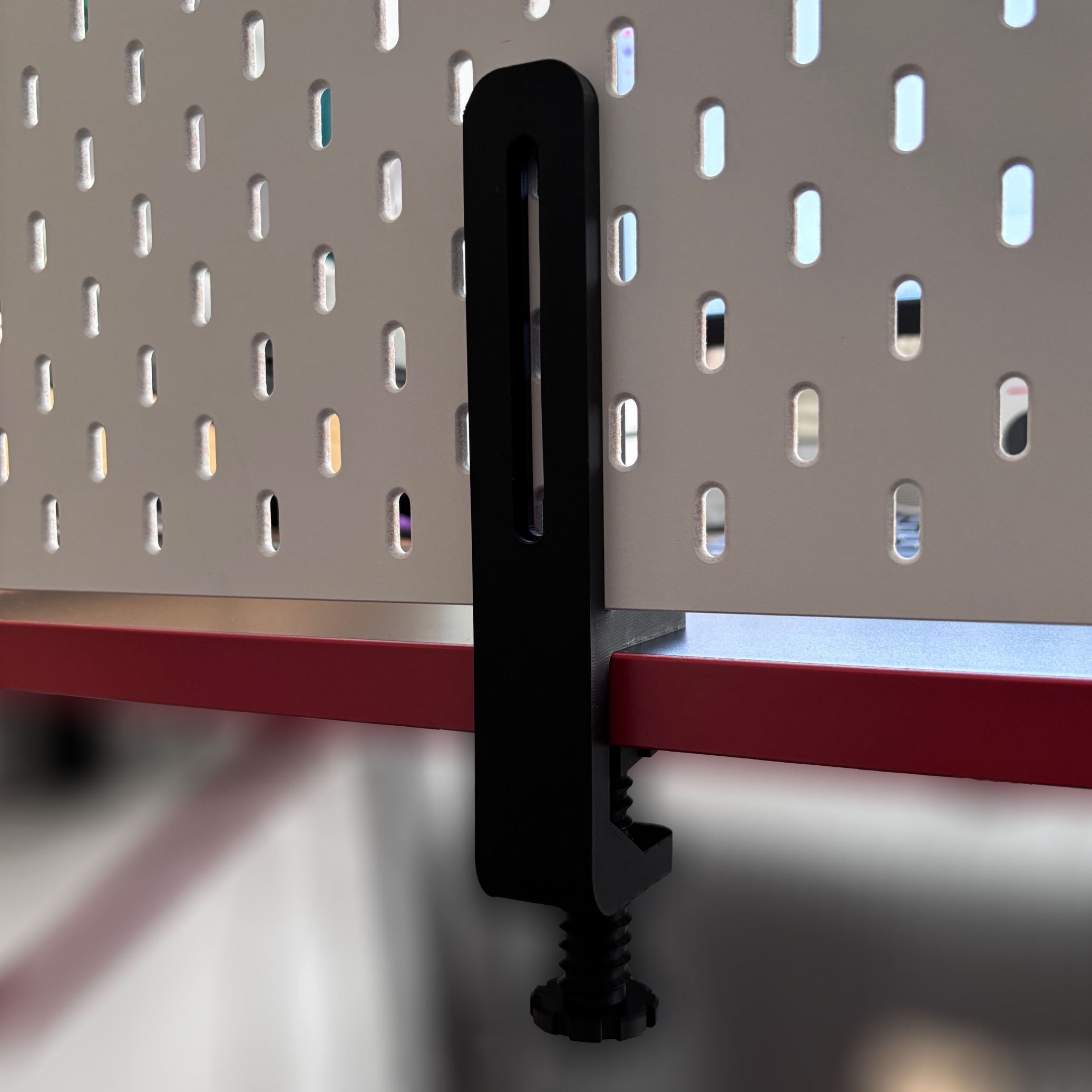 IKEA Skadis desk mount
