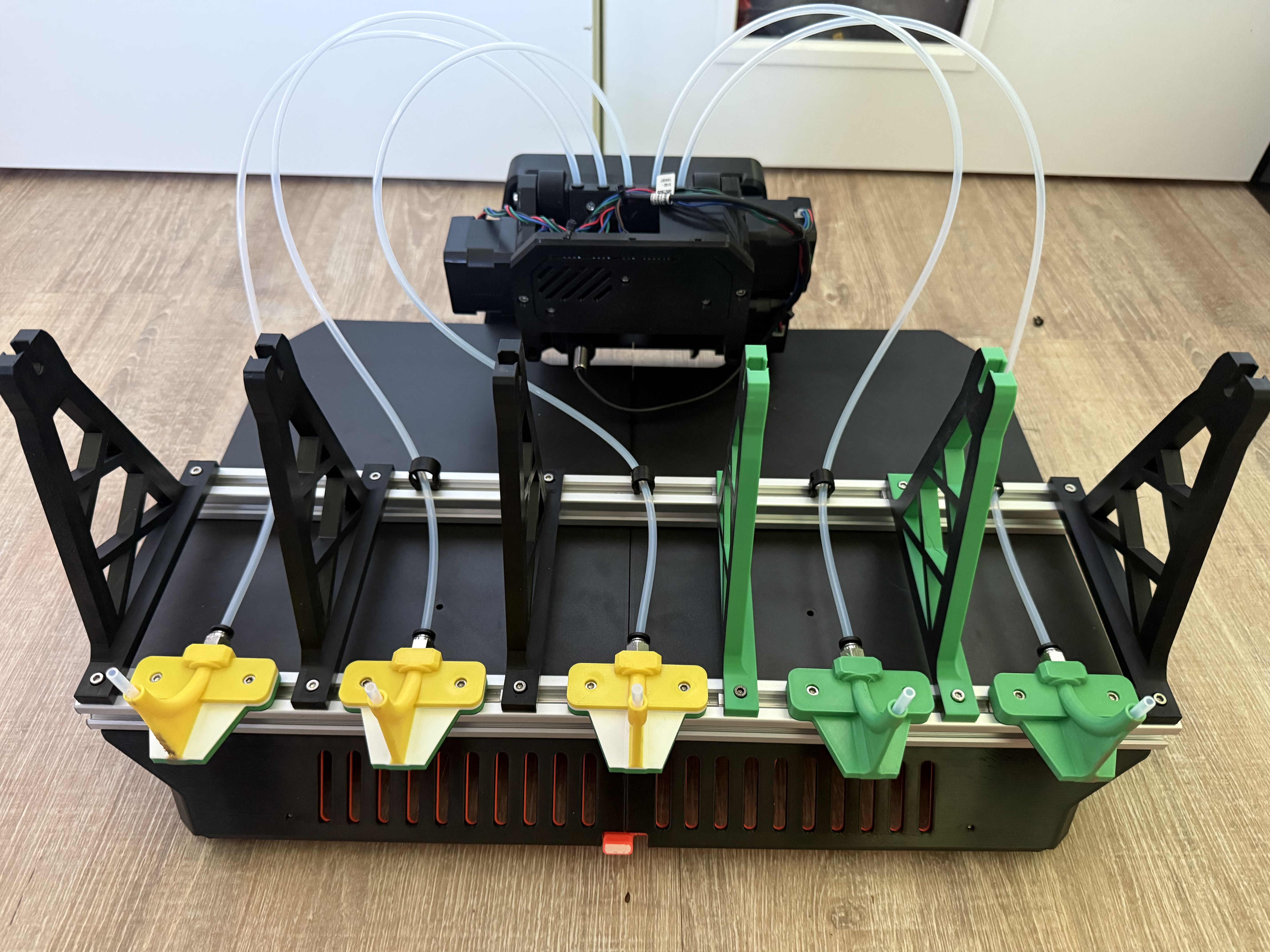 Core One MMU3 community version - rewind spool remix 3D model thumbnail