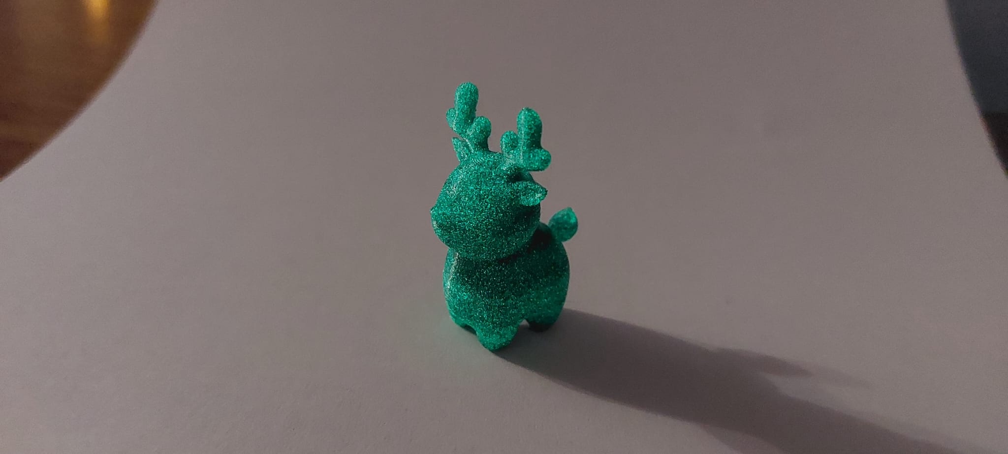 Small toys - Christmas reindeer (like from a Kinder egg), fast 3D printing of a toy (45min max)
