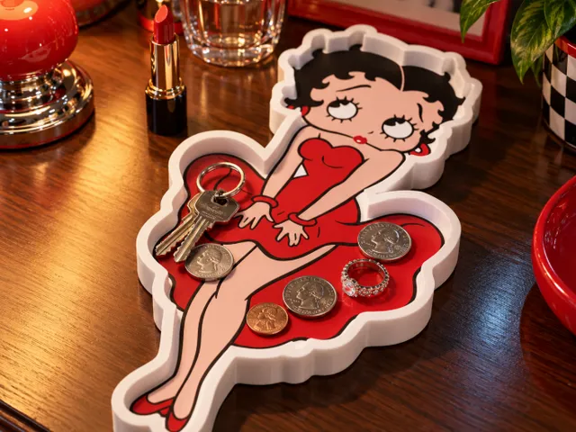 Betty Boop Retro Catch-All Tray | Trinket Dish & Coin Holder