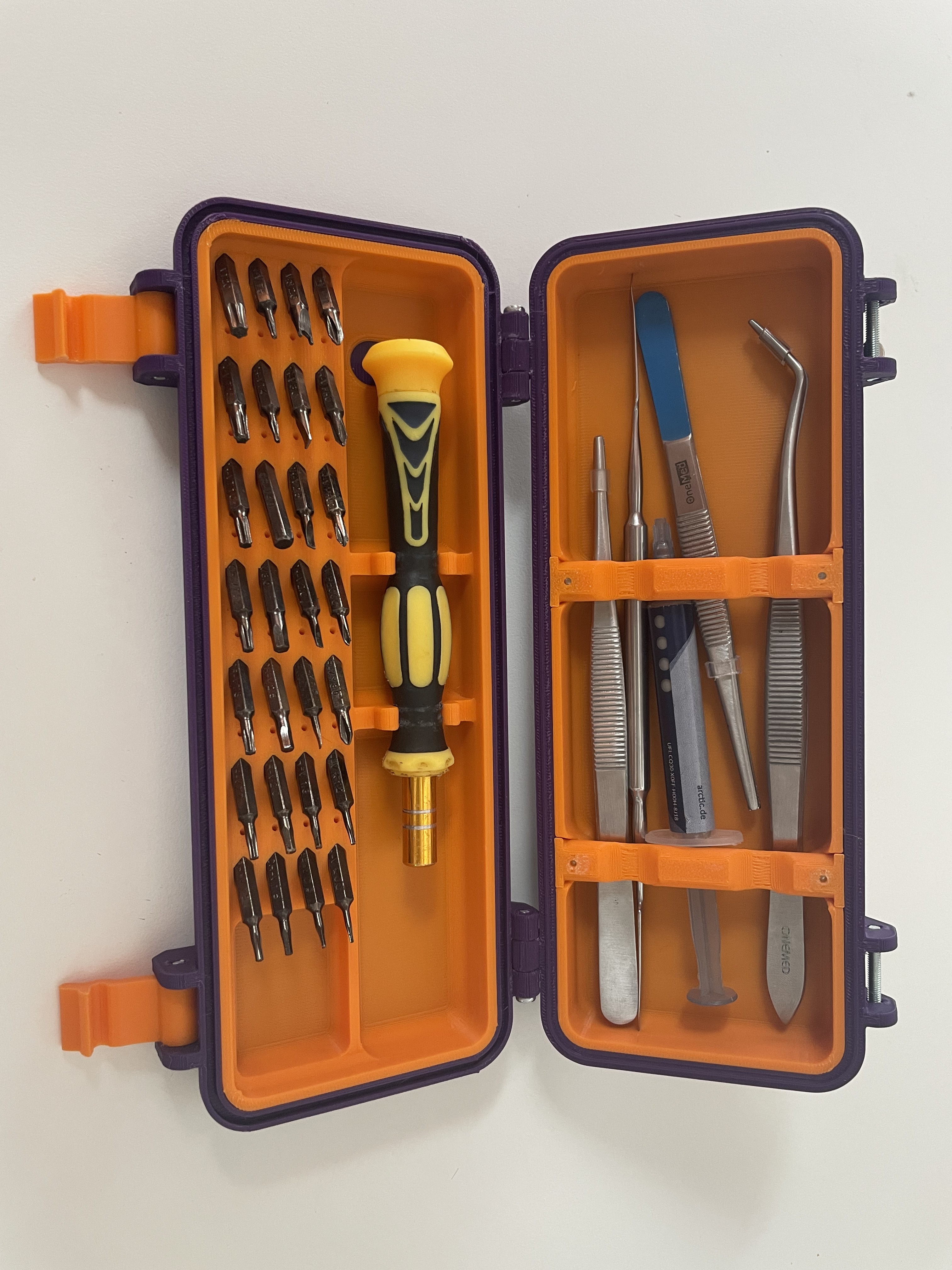 Magnetic Rugged Screwdriver Case – Remix for YA XUN YX-8017B Precision Set