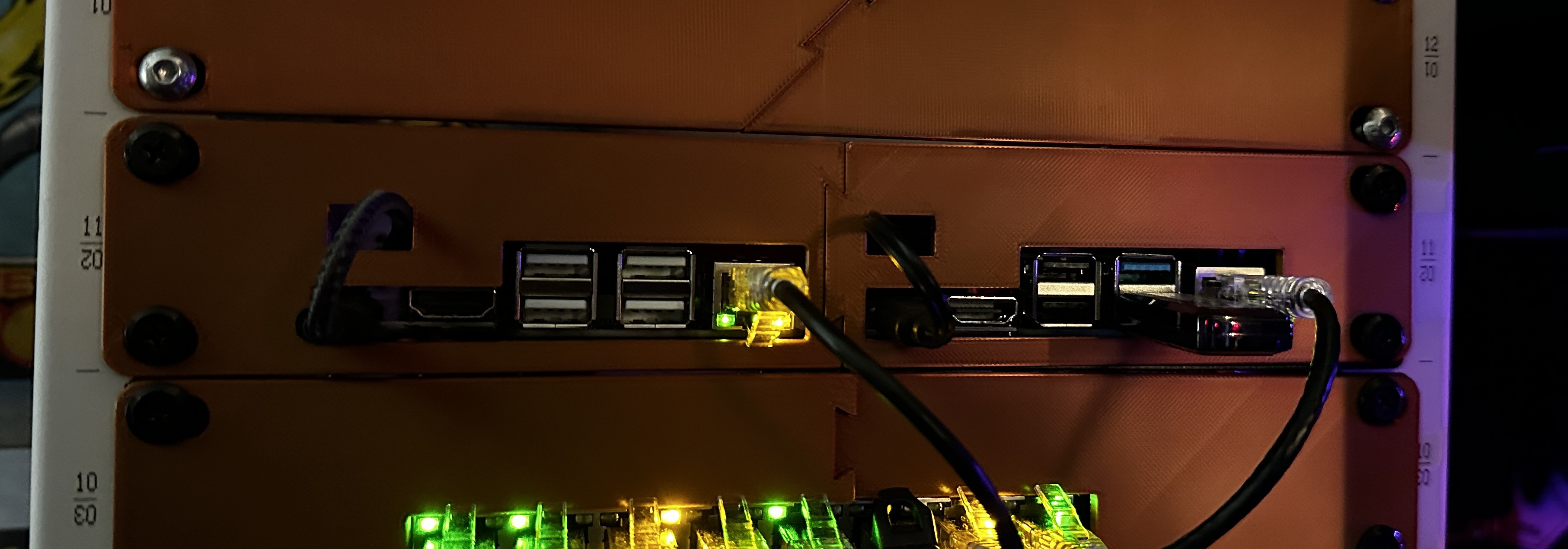 1U SBC Rack Shelf GeekPi Cover