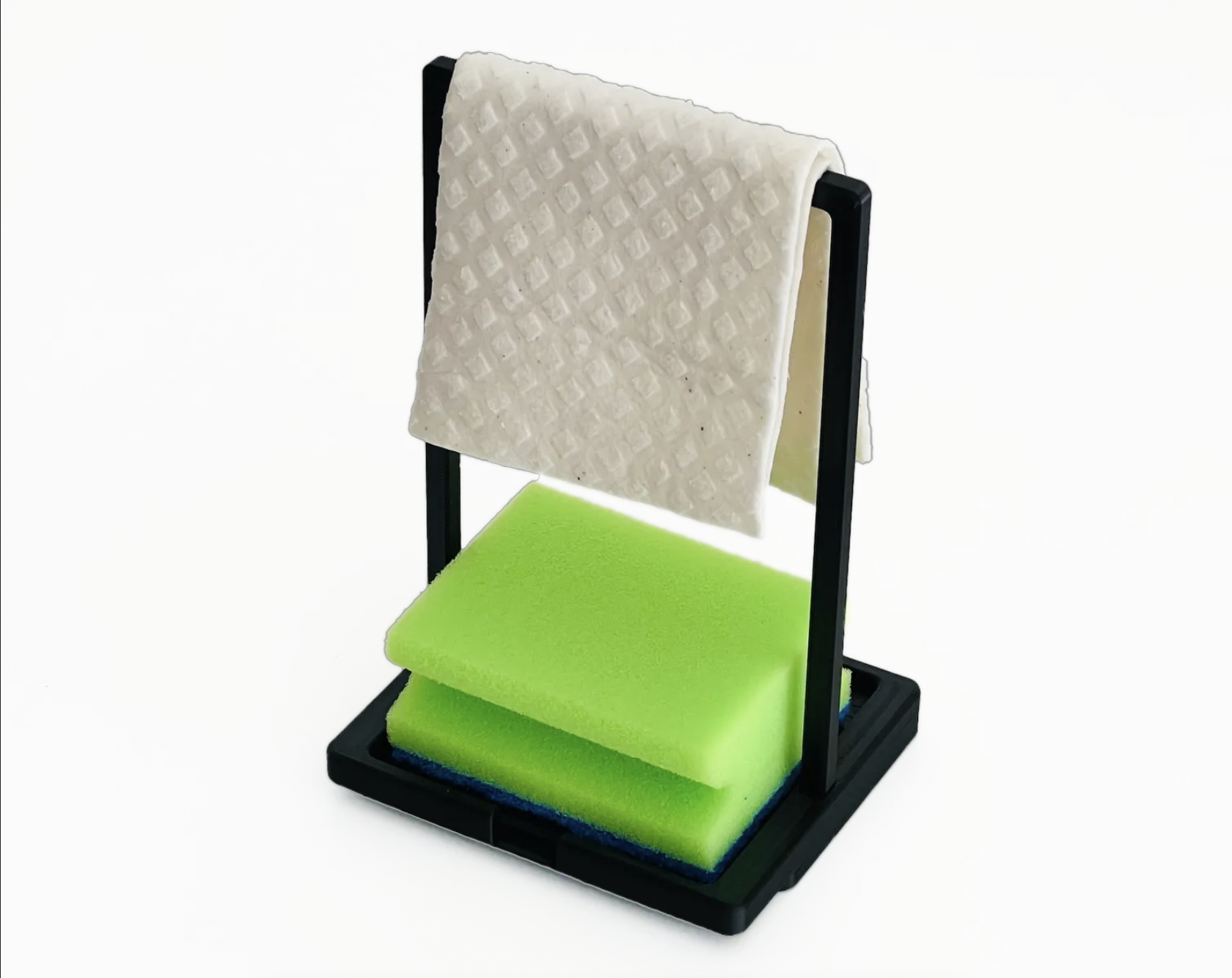 Kitchen sponge & rag holder