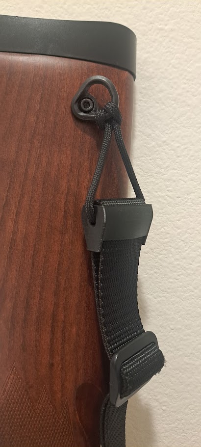 Paracord to webbing sling adapter