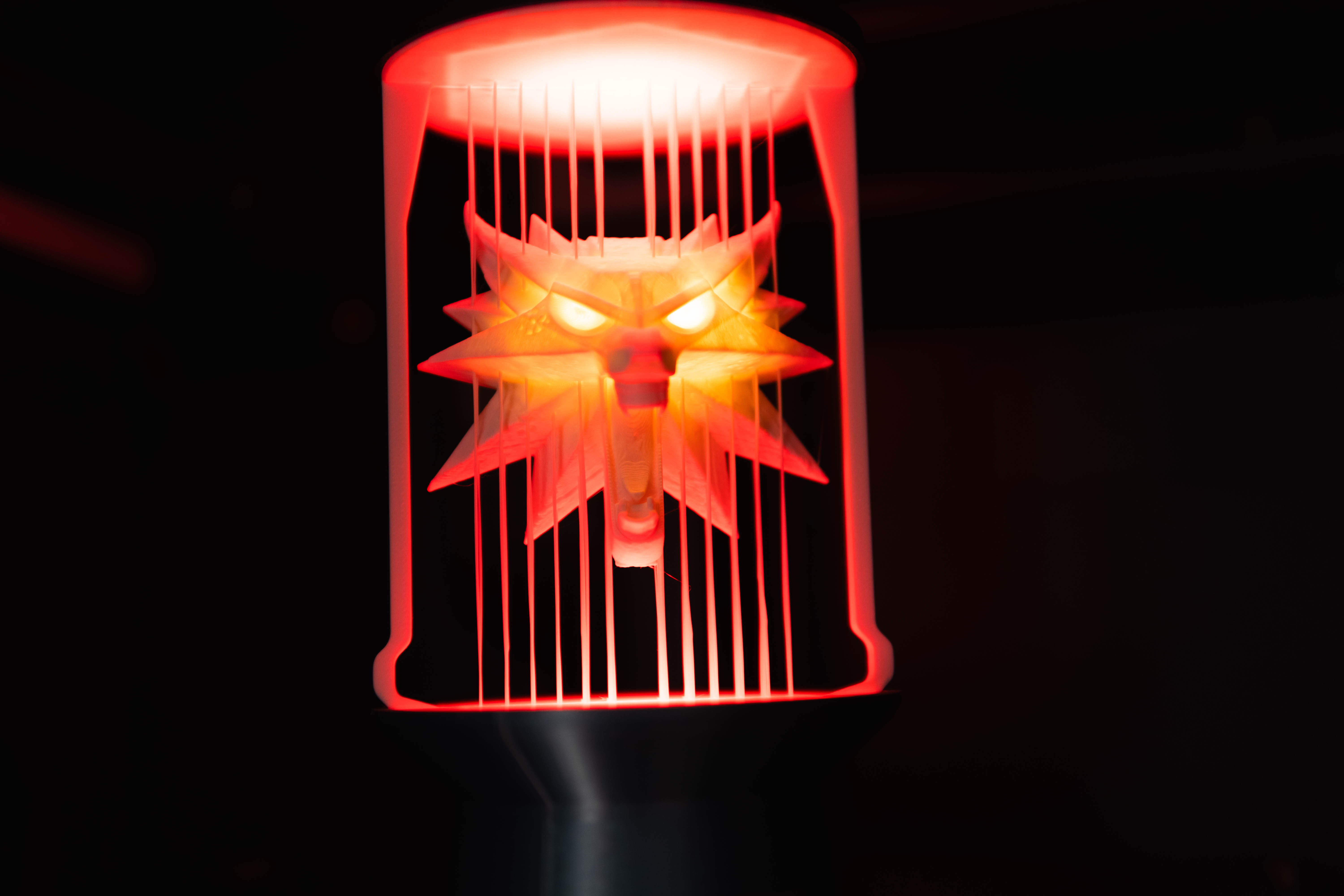Wolf Pendant String Lamp - Witcher 3