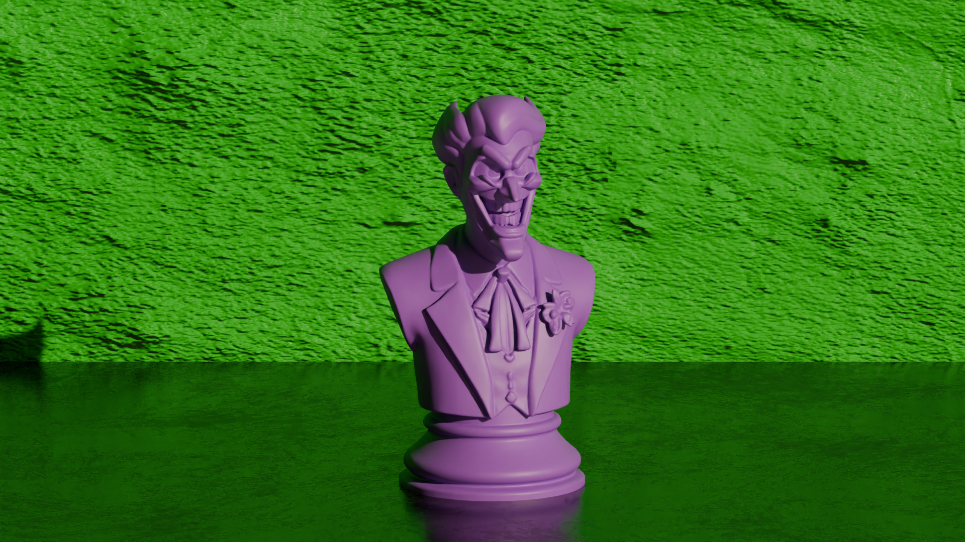 The Joker Bust - DC Comics Figures 3D model