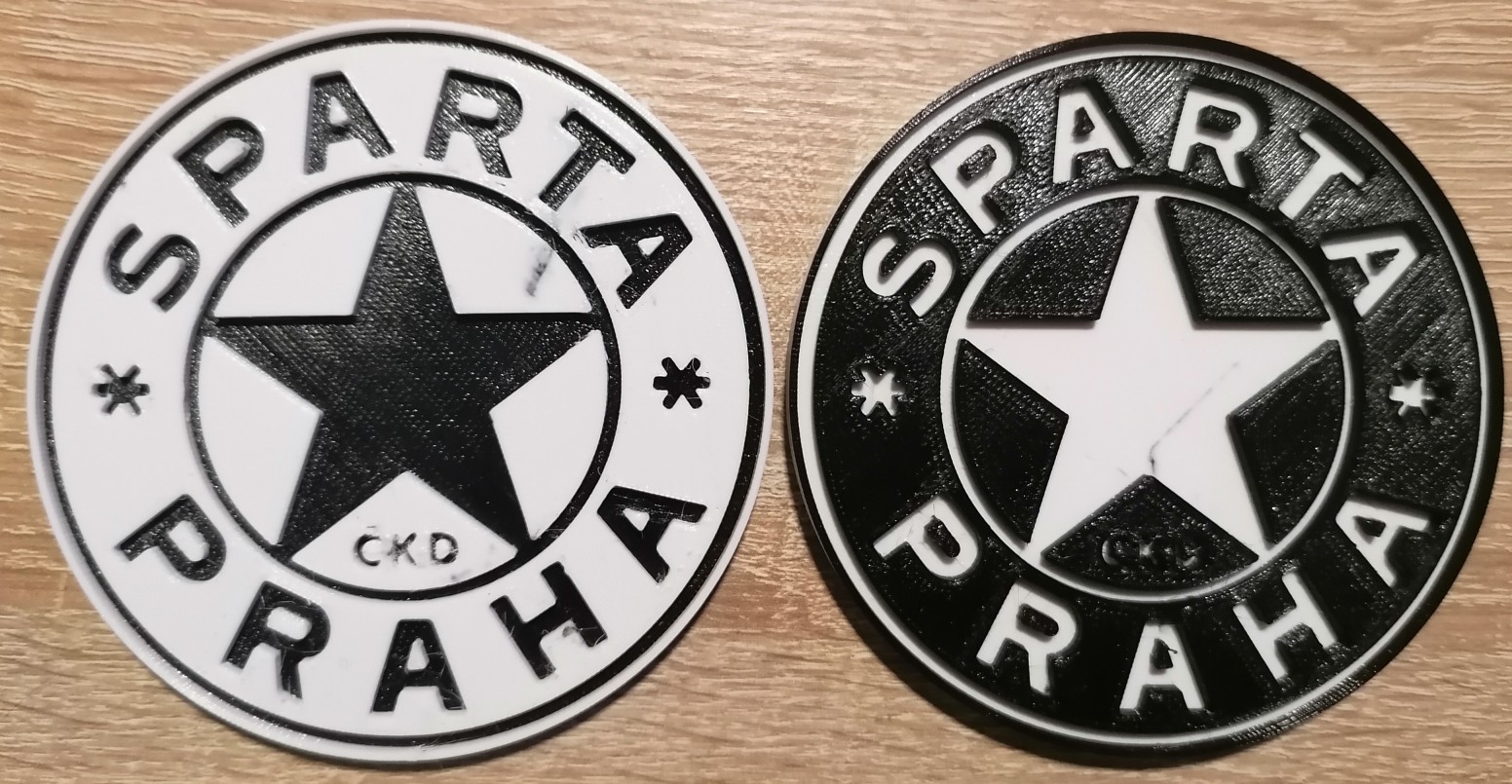 ACS - podtácek Sparta ČKD Praha (1965 - 1993)
