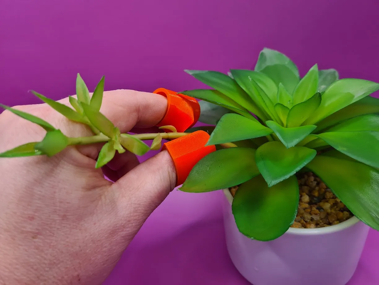 Finger Plant Cutter by Wilko_SLO | Download free STL model | Printables.com