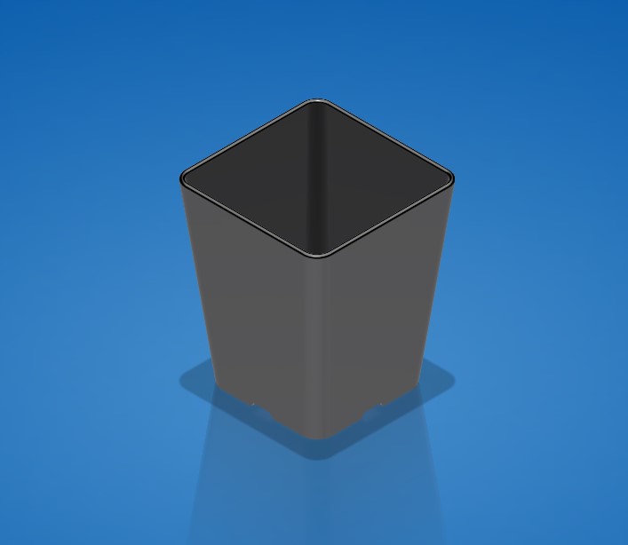 Simple Plant Pot and Mesh