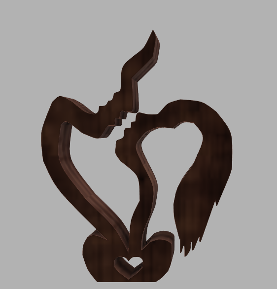 valentine's day sculpture