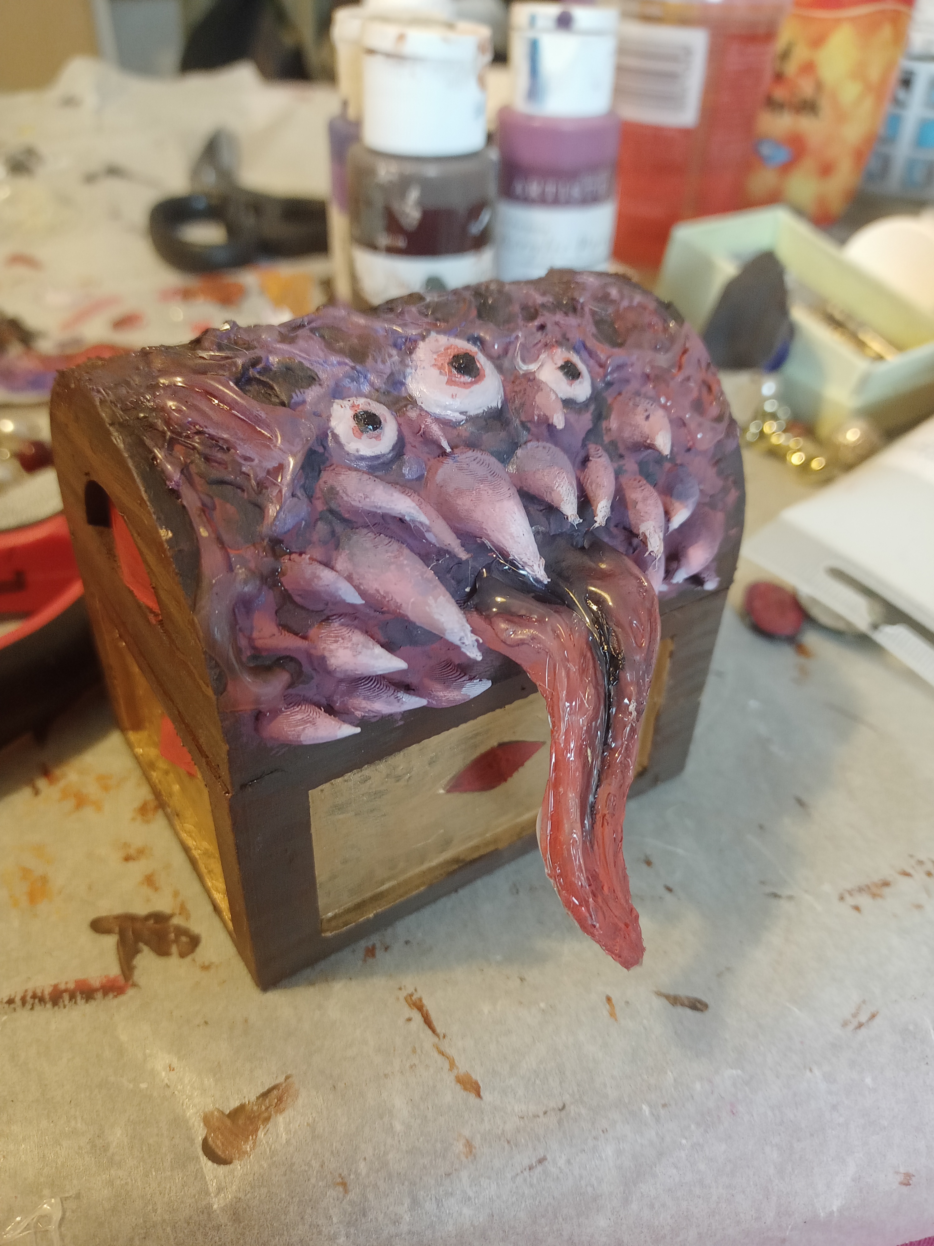 Fully functional DnD mimic chest