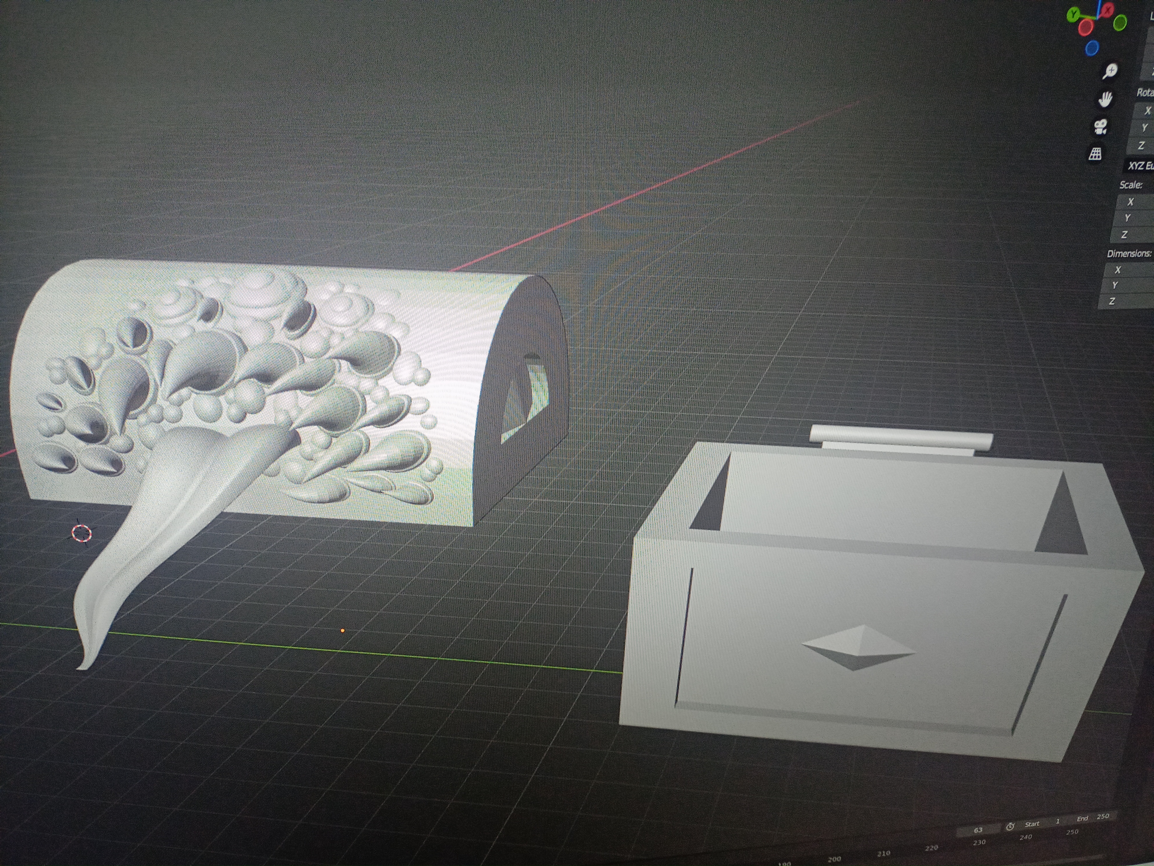 Miniatura 4 do modelo 3D Fully functional DnD mimic chest