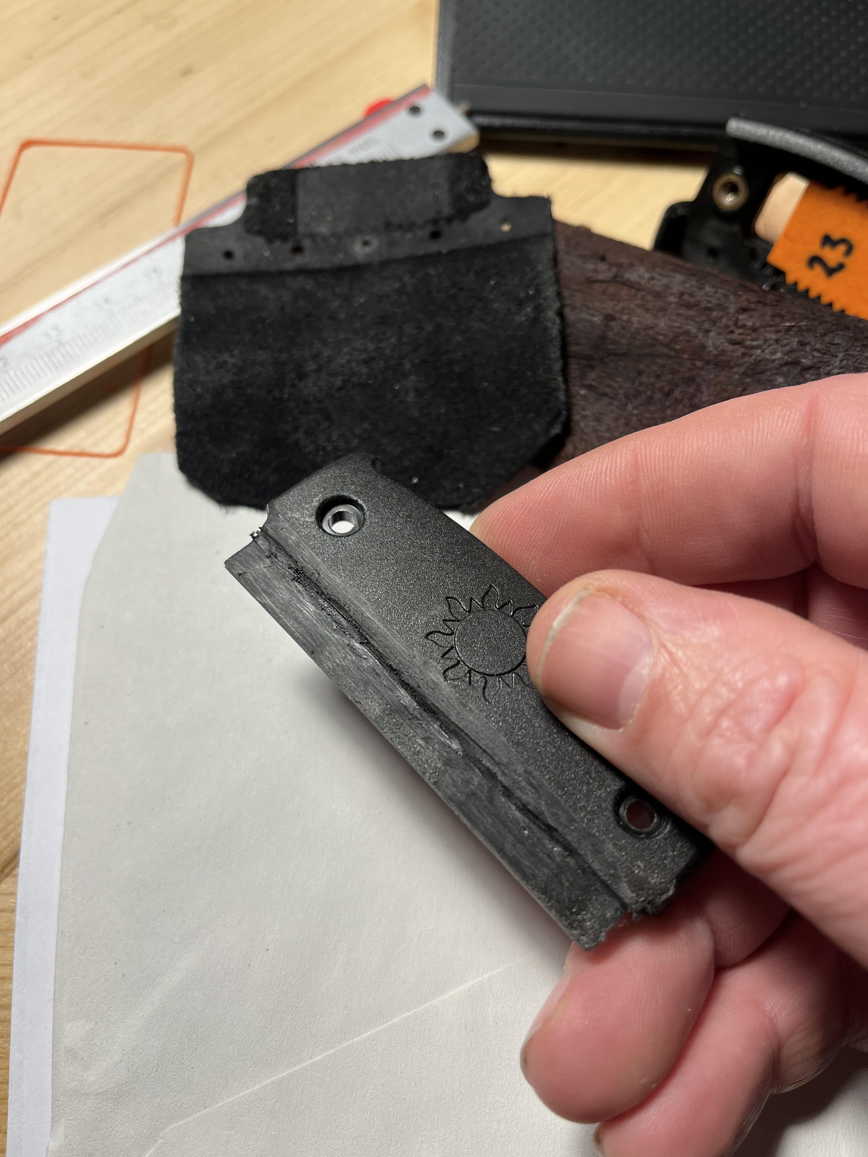 FairWeather Barebow tab 3DMarks by ludodg Download free STL model