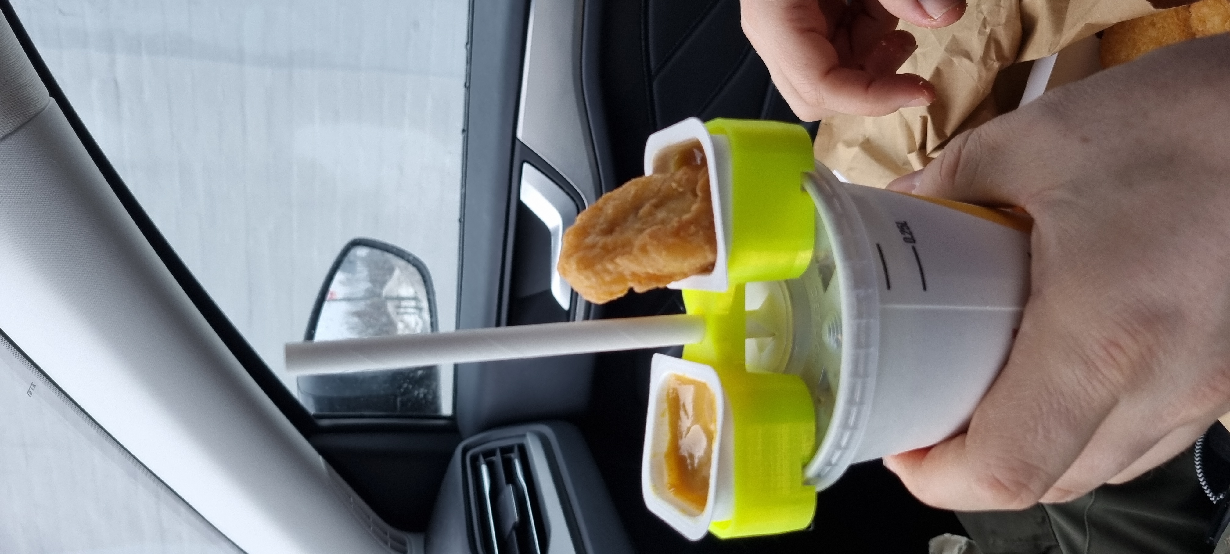 Dip holder for McDonalds