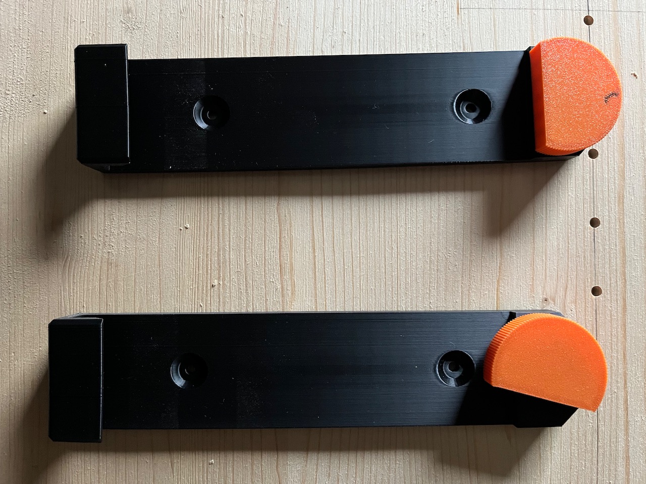 Guide Rail Holder (Festool, Makita) 3D model thumbnail