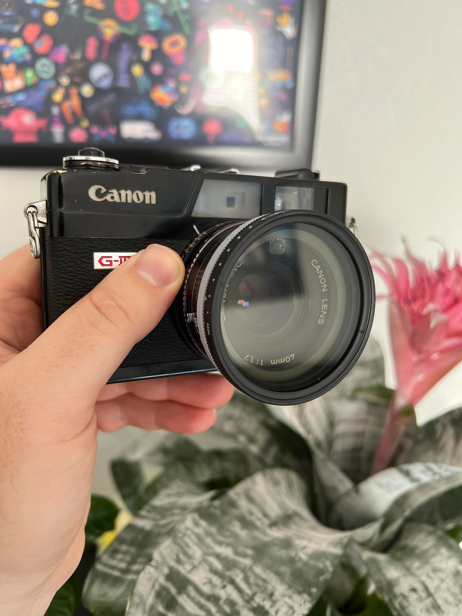 48 to 55mm Filter thread for Canonet QL17 III Rangefinder