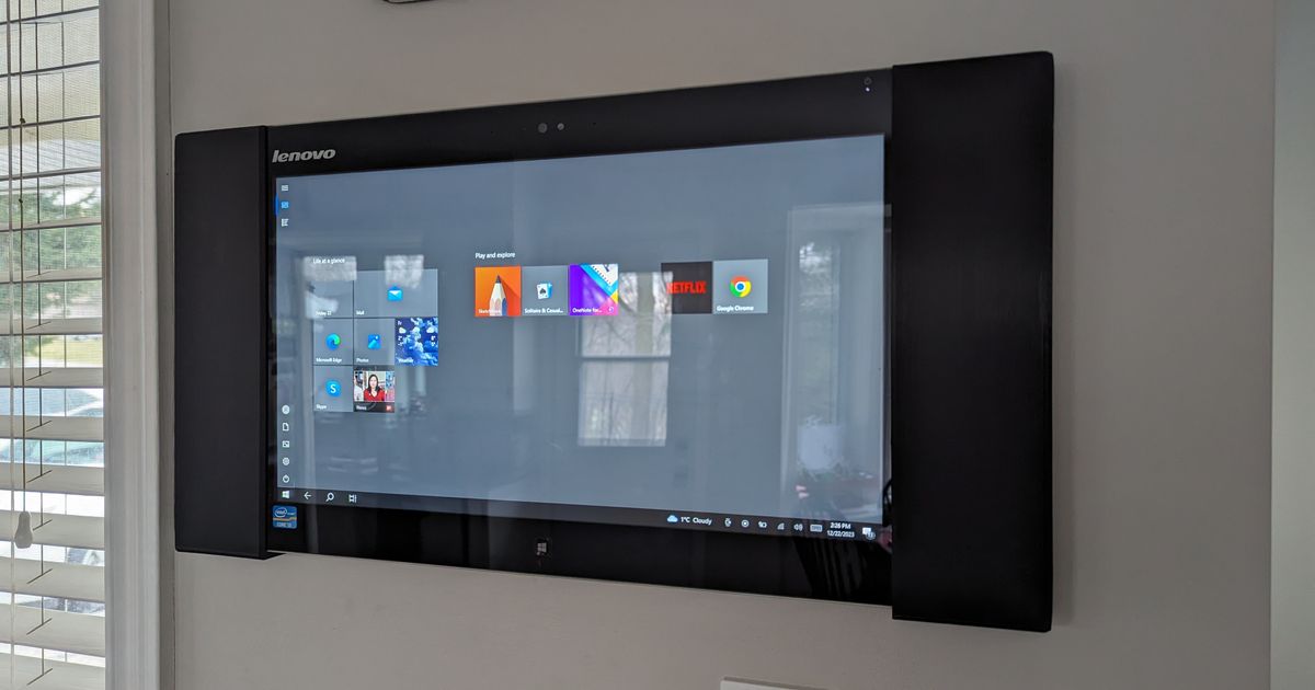 Lenovo IdeaCentre Flex 20 Wall Mount by theory Download free STL