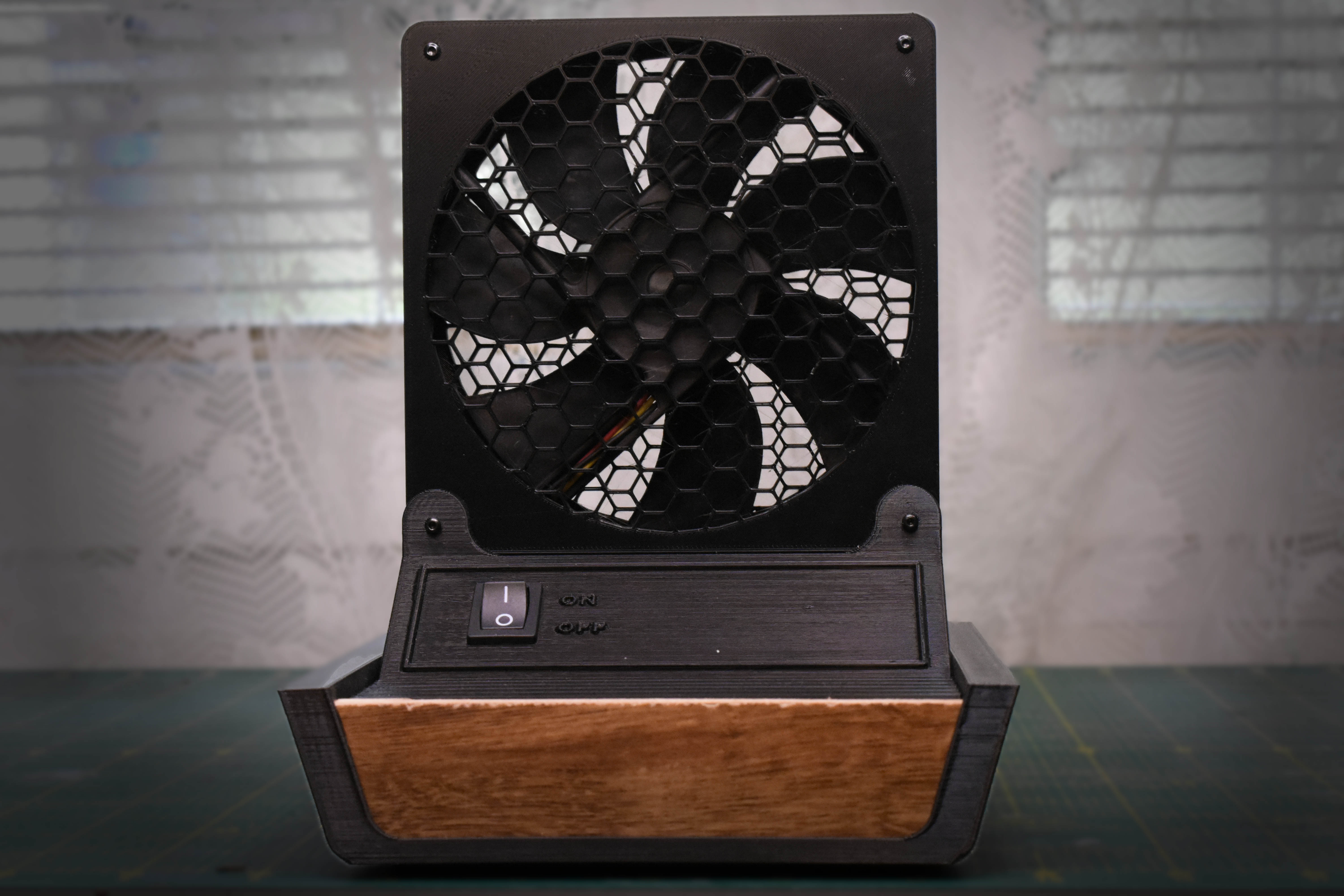 Atari 2600 inspired desk fan 120mm 25mm by permateum download free