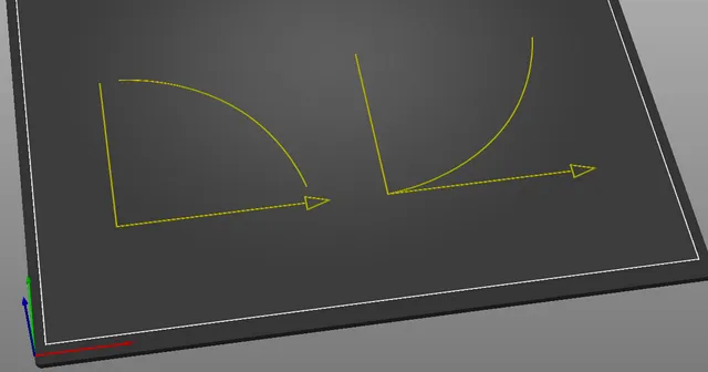 Tactile image: acceleration deceleration