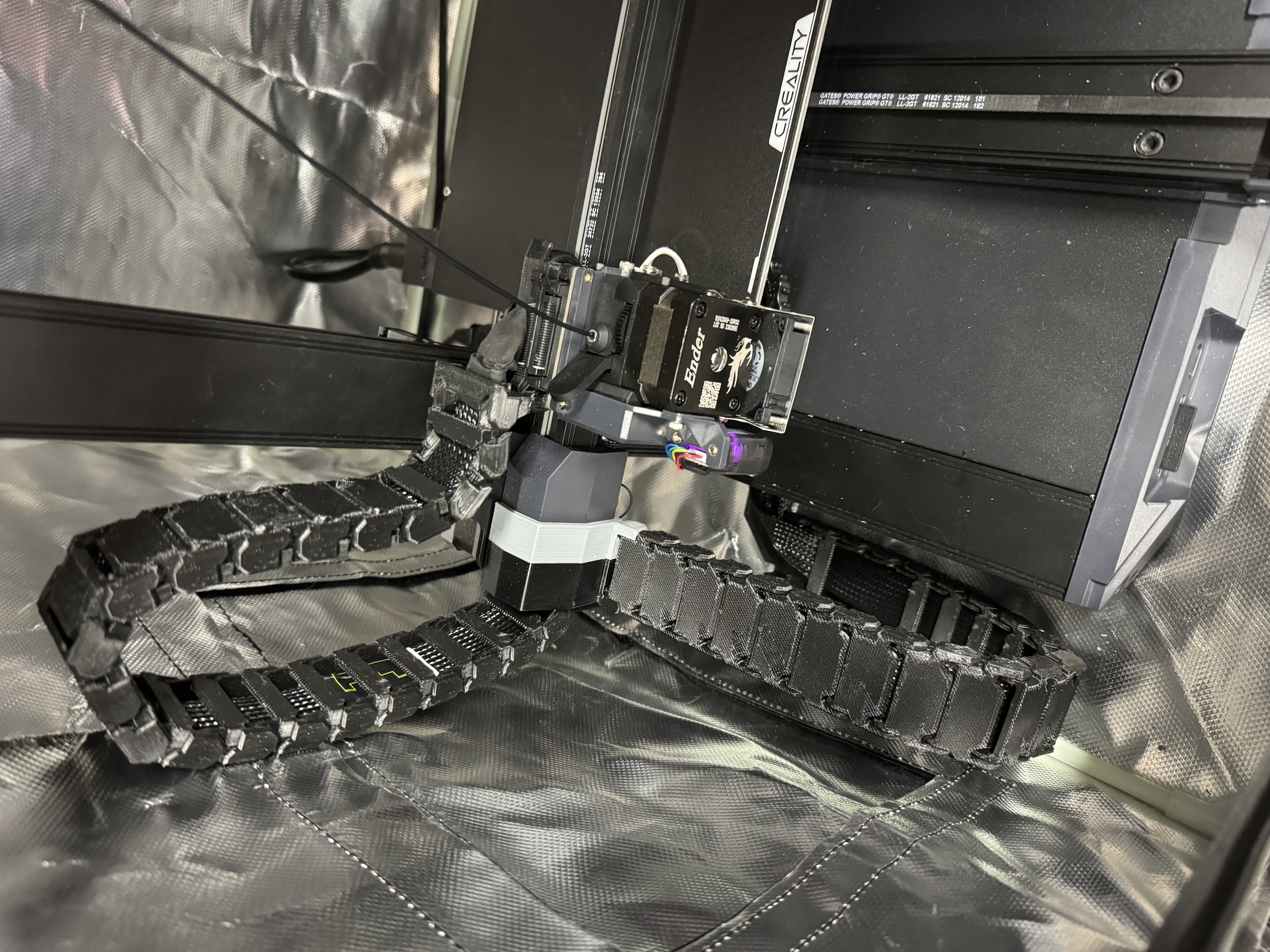 Ender 3 S1 Cable Chain 90 Degree Mod