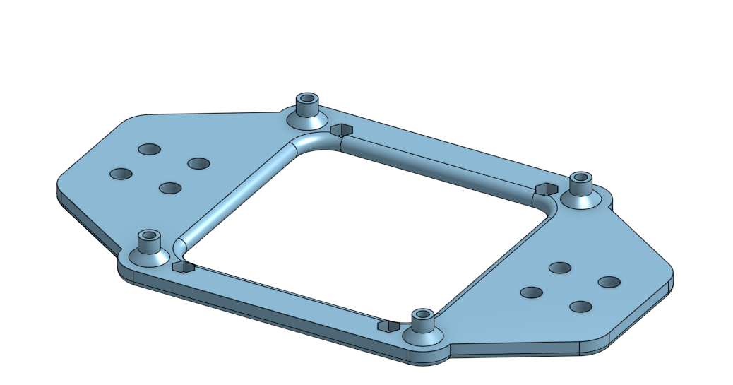 VESA 100x100 Double arm mount by Specker Download free STL model