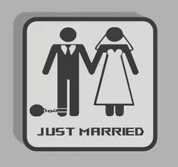 Just Married Sign