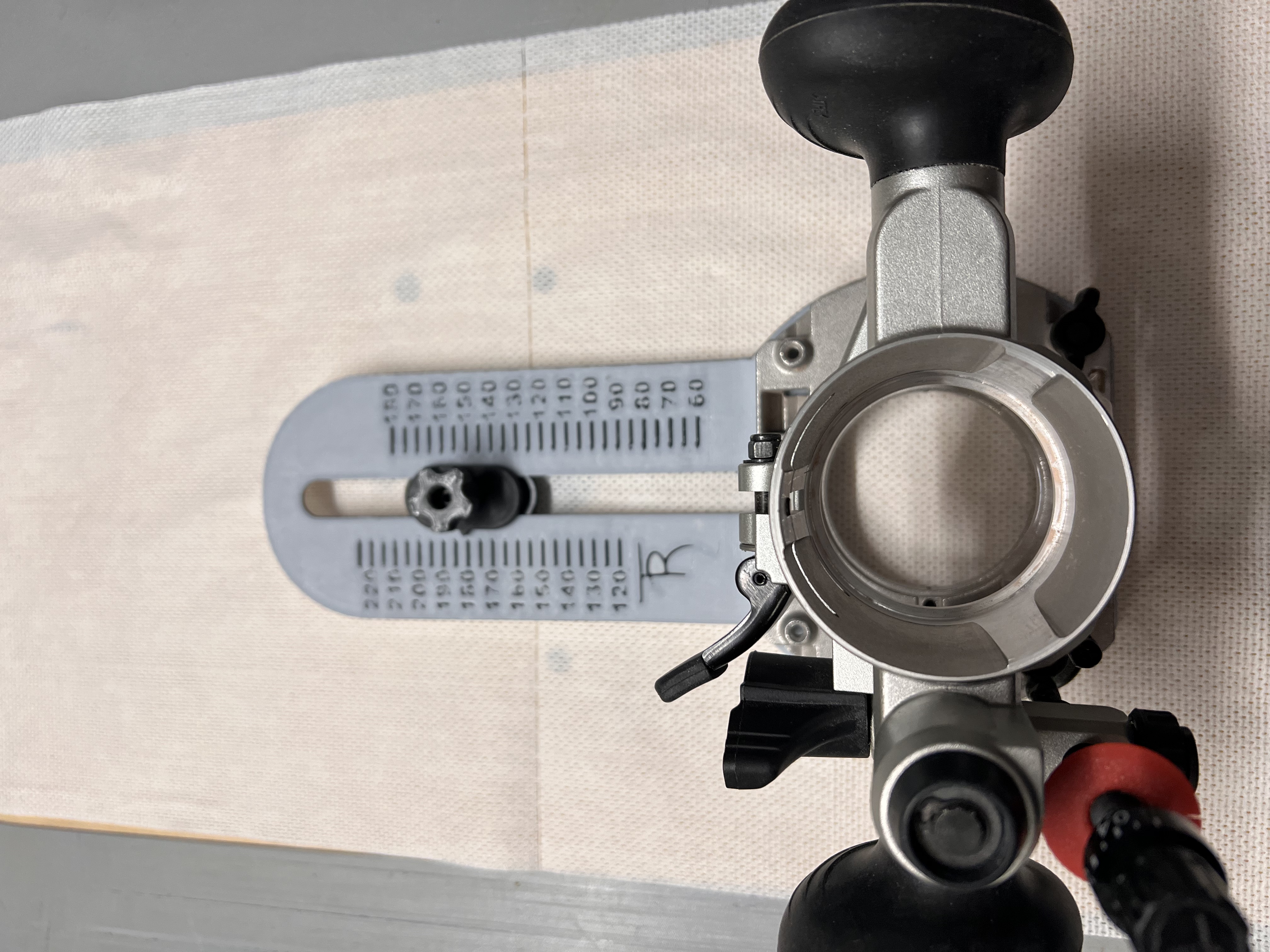 Fräszirkel für die Makita DRT50