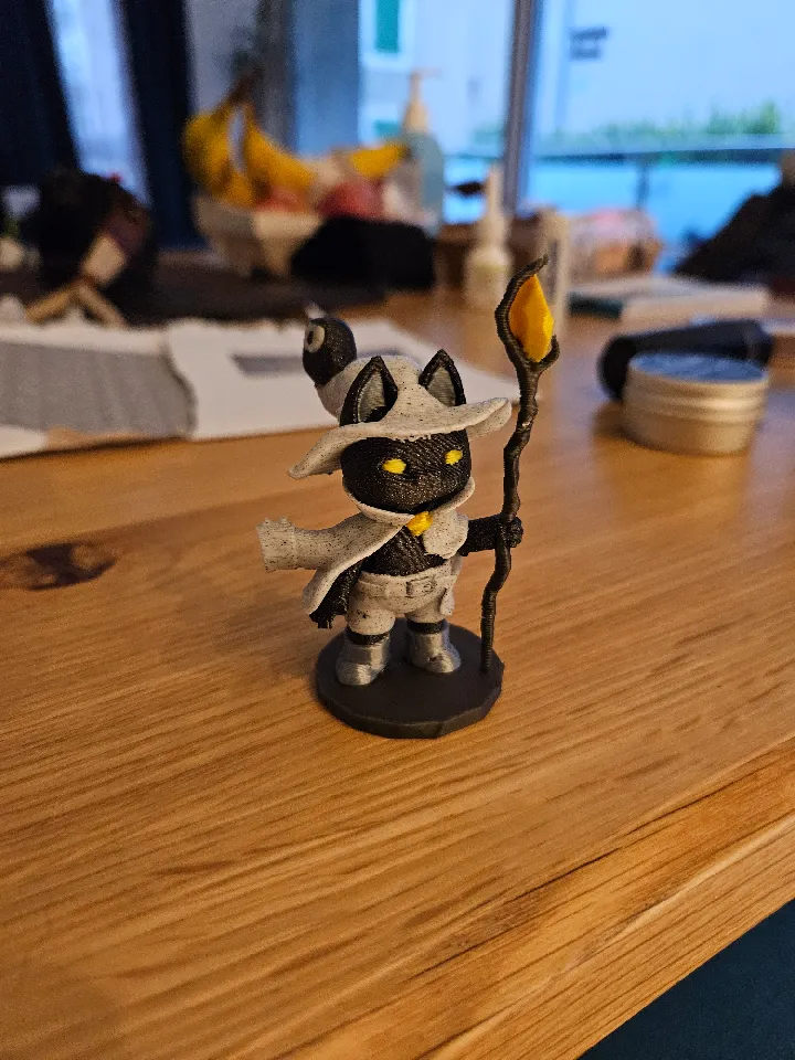 Wizard Cat by Djodjoke | Download STL model | Printables.com