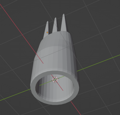Miniatura 2 do modelo 3D Finger fork and knife